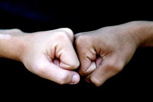 bump fist bump fist